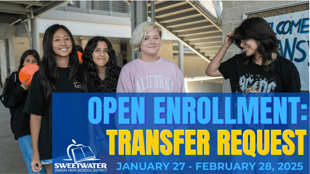 Open Enrollment: Transfer Request January 27 - February 28, 2025